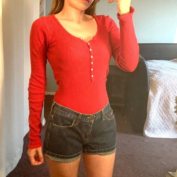 Vintage Tommy Hilfiger denim jean shorts 3 s - Picture 4 of 7